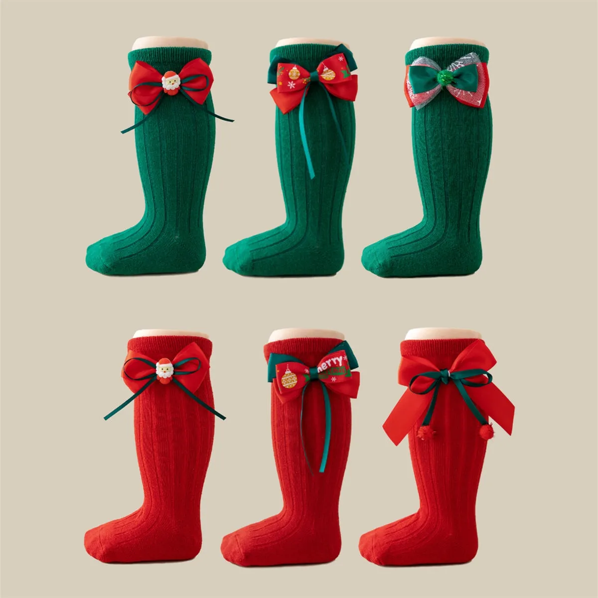 Christmas baby socks collection with different styles Christmas baby socks collection with different styles